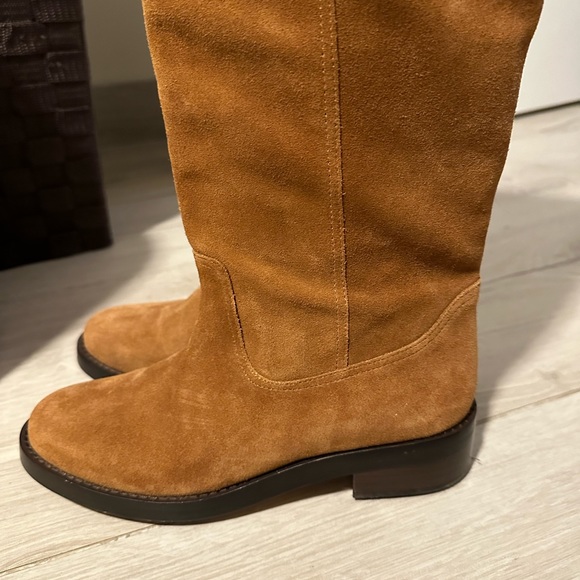 J Crew Suede Over the Knee Boot - Picture 6 of 10